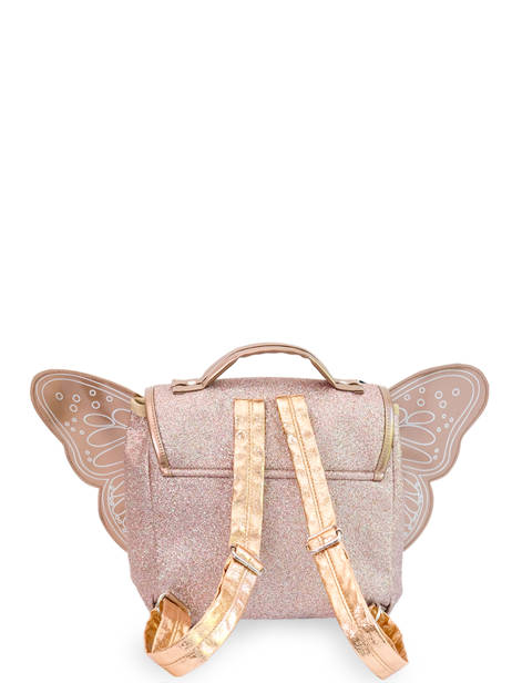 Mini Rugzak Caramel et cie Roze family - SBB07-MI ander zicht 4