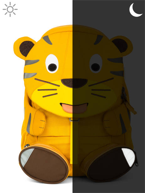 Rugzak Affenzahn Oranje large friends AFZ-FAL3 ander zicht 7