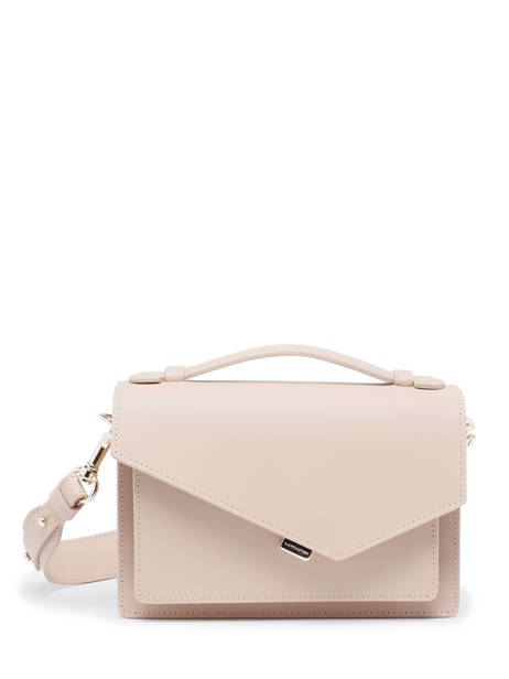Cross Body Tas Zoé Leder Lancaster Beige zoe 10