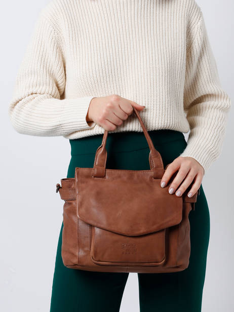 Handtas Smart Basilic pepper Beige smart BSMA01 ander zicht 1