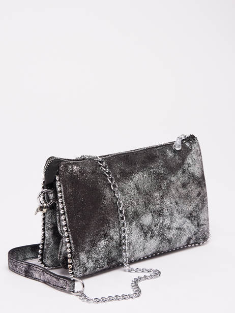 Cross Body Tas Perle Miniprix Zilver perle KJ62015 ander zicht 2