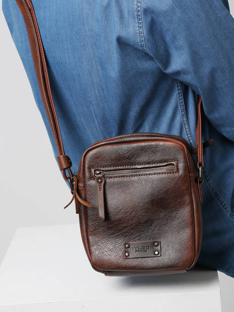 Herenpocket Wylson Bruin hanoi 2 ander zicht 1