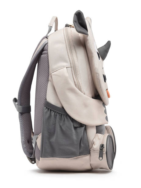 Rugzak Affenzahn Grijs large friends FAL1 ander zicht 2