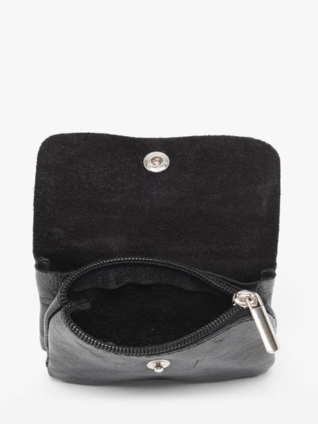 Portemonnee Nine Leder Milano Zwart nine NI22042N ander zicht 1