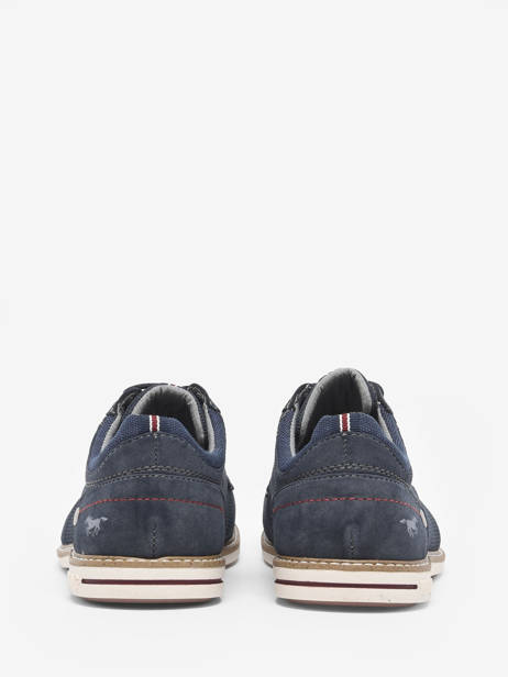 Stadsschoenen Mustang Blauw men 4150310 ander zicht 2
