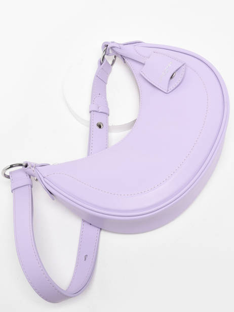 Cross Body Tas Noholita Leder Lancaster Violet noholita 37 ander zicht 3