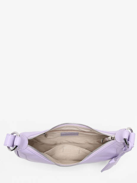 Cross Body Tas Noholita Leder Lancaster Violet noholita 37 ander zicht 4