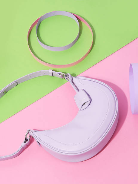 Cross Body Tas Noholita Leder Lancaster Violet noholita 37