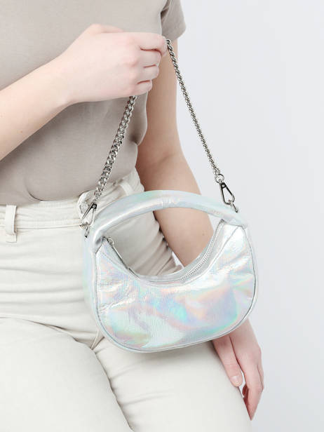 Schoudertas Noholita Leder Lancaster Zilver noholita 38 ander zicht 2