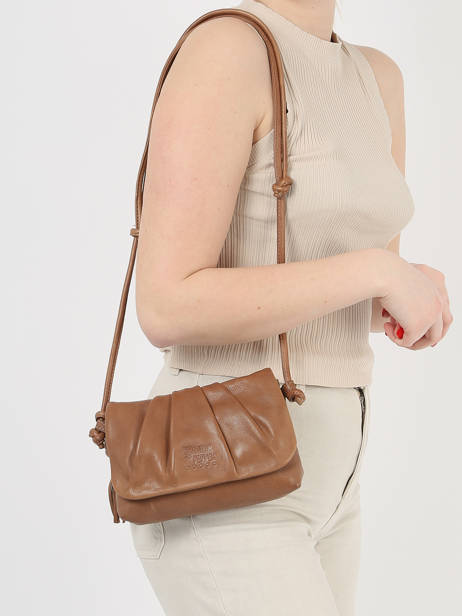Cross Body Tas Stockholm Basilic pepper Beige stockolm BSTO03 ander zicht 1