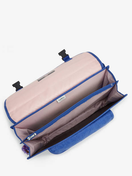 Boekentas 2 Compartimenten Kipling Blauw back to school / pbg PBG12074 ander zicht 3